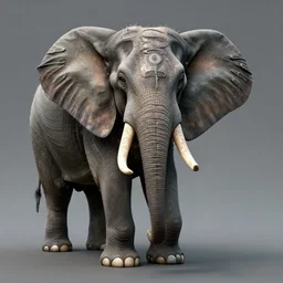 detailed dreampunk elephant by tomasz alen kopera and peter mohrbacher