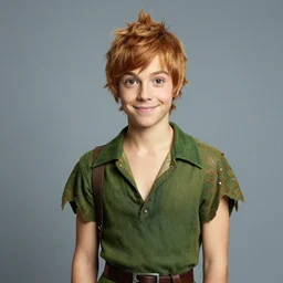 portrait photo still of real life peter pan, 8 k, 8 5 mm f 1. 8