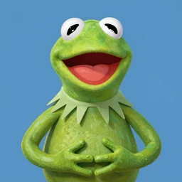 portrait of a Deliriously happy and screaming Kermit the frog in Society (1989), highly detailed, centered, solid color background, digital painting, artstation, concept art, smooth, sharp focus, illustration, artgerm, donato giancola, Joseph Christian Leyendecker, Les Edwards, Ed Repka, WLOP, Artgerm