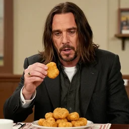 giancarlo esposito as a chicken nugget