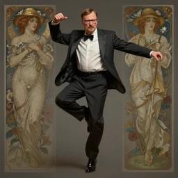 walter white jumping and dancing, character sheet, character design, contrast, deep focus, turnaround, highly detailed, dramatic lighting, digital painting, artstation, concept art, matte, sharp focus, illustration, elegant, art by artgerm and greg f and alphonse mucha.