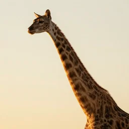 cat with a very very long neck, animal geographic, high quality, golden hour
