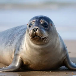 A seal with a Dachshund head