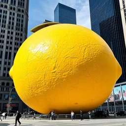 giant lemon in chicago
