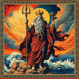 poseidon epic tapestry