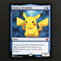 a magic the gathering card featuring a pokemon