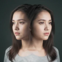 double exposure portrait photography
