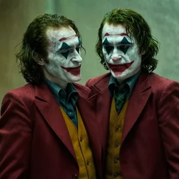 a still of andrew keegan as the joker in the dark knight ( 2 0 0 8 )
