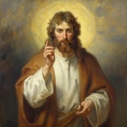 God as painted by Thomas Kinkade