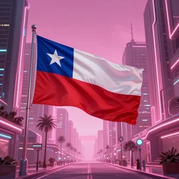 wallpaper, chile, high detail, pink, cyberpunk, beautiful