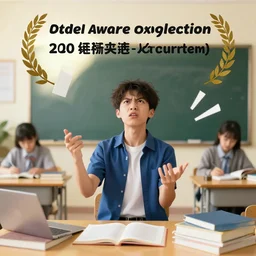 student angrily trying to juggle their schoolwork, a part-time job, and extracurricular activities. This image would be highly effective, award winner 2020, digital art