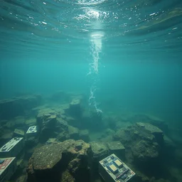 hyperrealistic artwork sustentability science water regenerative technologies of disruptive creation sci cyberpunk nature! photography futures