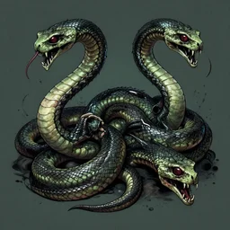X-COM dead snakes, digital art, trending on artstation