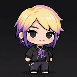 billie eillish as a chibi anime nendroid