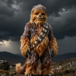 a chewbacca - cthulhu chimera