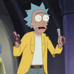 rick sanchez in back to the future (1985)