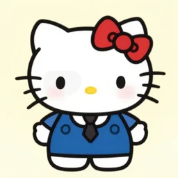 hello kitty as gangster