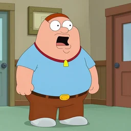 peter griffin shouting in family guy season 1 9,