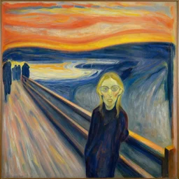 artwork by edward hopper, edvard munch