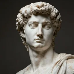 a man in the art style classicism
