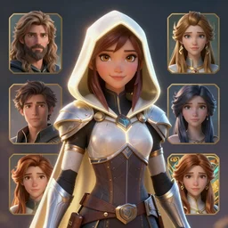 cassandra cain in destiny hunter armor, wearing a glowing hooded cloak, beautiful face!!!!, 2 7 years old, cg animation, realistic, character select portrait, by artgerm, greg rutkowski, alphonse mucha, 3 d