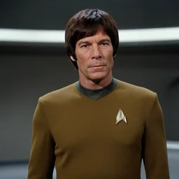 film still from star trek season 3 episode 1 spock's brain, 1 9 6 8