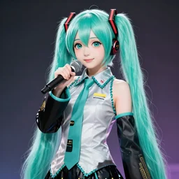 hatsune miku, take the microphone