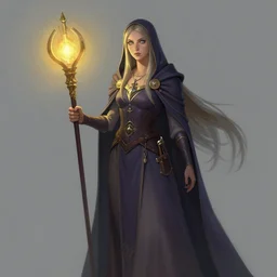 drow priestess d&d character commission, featured on ArtStation