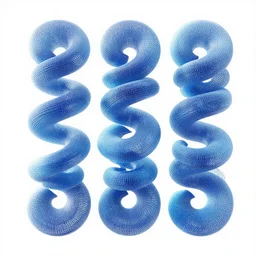 rendering of a series of 3 d spirals on a transparent background, 3 d art, sophie cover album, 3 d renders, topology, topological renders, blue gradient, highly detailed, experimental art, digital art, rendered on unreal 3 d, unreal engine, next gen, tech demo, topological mesh modeling, topological art,