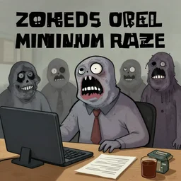 zombies forced to work for minimum wage