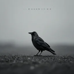 album cover of a lonely crow
