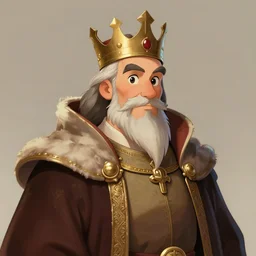 portrait of medieval old king, artstation, cartoon, elegant, highly detailed, digital painting, concept art, smooth, sharp focus, makoto shinkai, don bluth and michel ocelot, moebius, tom whalen, atey ghailan, akihiko yoshida