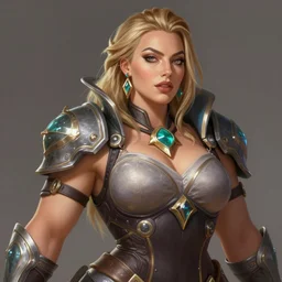 detailed portrait of margot robbie as a thick female bodybuilder goth zarya from overwatch, attractive, beautiful, fantasy, intricate, elegant, highly detailed, digital painting, artstation, concept art, matte, sharp focus, illustration, art by aenaluck, artgerm and roberto ferri and greg rutkowski, epic fantasy, digital painting