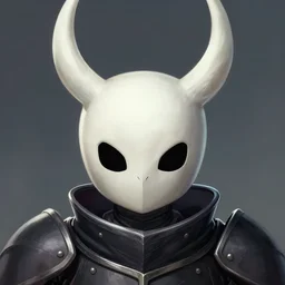 hollow knight as a realistic knight, closeup portrait art by donato giancola and greg rutkowski, realistic face, digital art, trending on artstation, symmetry!!!