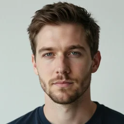 close up photograph of a dude named ian
