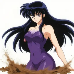 Demonic Dirt Elimination Magic Woman, anime by Yoshitaka Amano