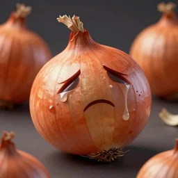onion crying art, 2d,3d render