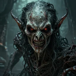 a scary, angry, lovecraftian ai, extremely intricate details, unreal engine render, 4 k