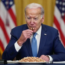 joe biden eating beans