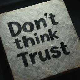 i don't think you trust,, highly detailed, sharp, cinematic, 8 k,