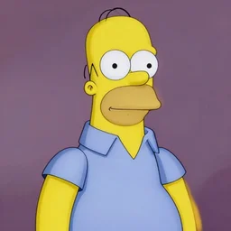 photorealistic homer simpson