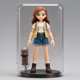 an action figure of hazel levesque