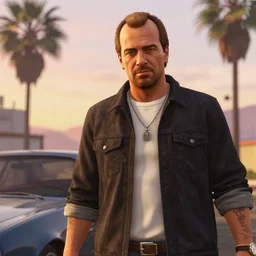 gta san andreas sunset, gustavo fring npc, idle animation