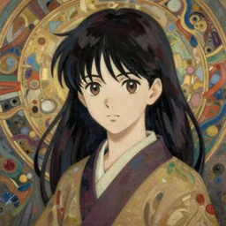anime ukiyo - e, intricate oil painting by greg rutkowski, trending on artstation