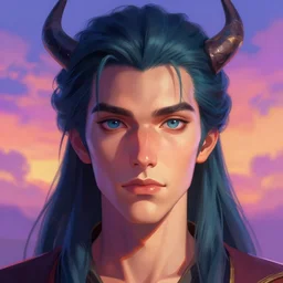 sanguinius, fantasy closeup portrait art by greg rutkowski, digital art, trending on artstation, symmetry!! colorful skies