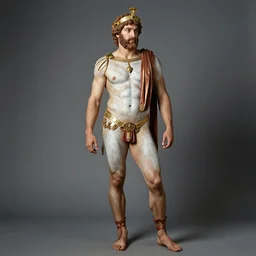 full body painting of an ancient greek, by anders zorn - n 9