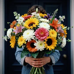 photograph of divine!!!!!!!!!!!! a delivery of anonymous flowers, 1 9 9 0 s, taken by martin parr, saturated colour photo, high definition, 8 k
