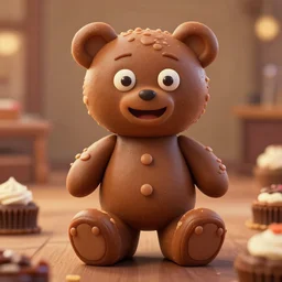 epic professional digital art of robert downie jr. as a brownie, award winning food photo,, artstation, cgsociety, epic, stunning, gorgeous, much wow, much detail