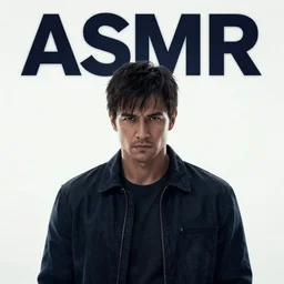 ASMR as an action movie poster