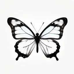 ascii butterfly, text